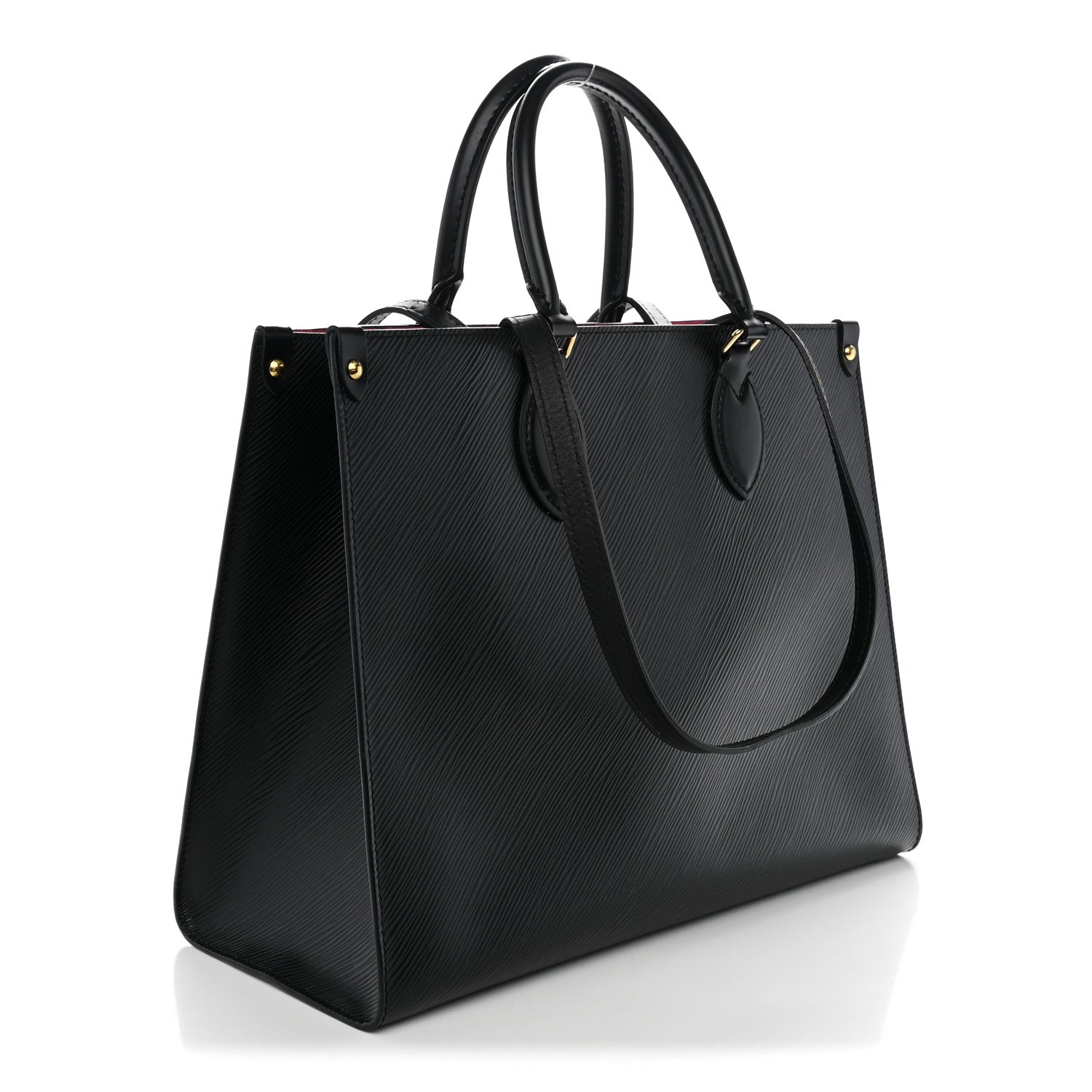 Louis Vuitton Epi Onthego MM Black 2 of 8