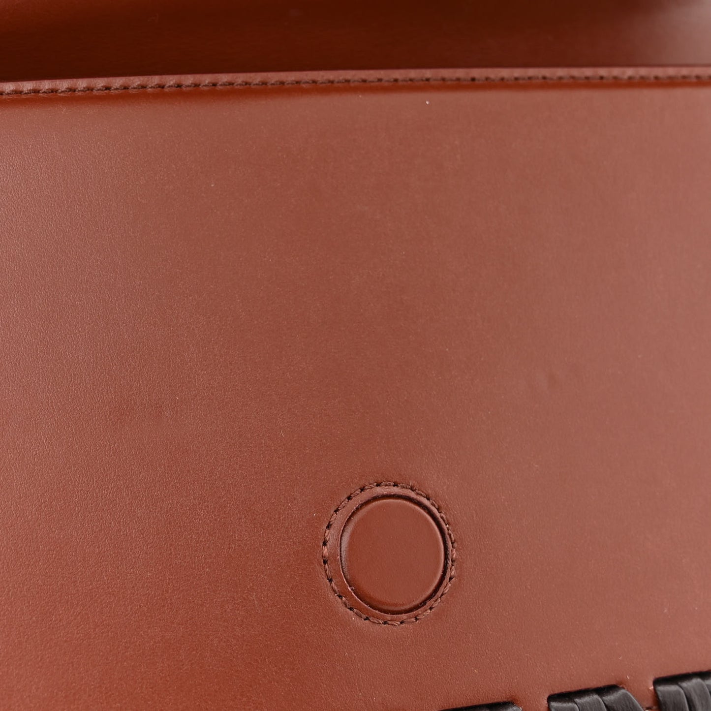 Smooth Calfskin Lacet Le Bambino Long Brown