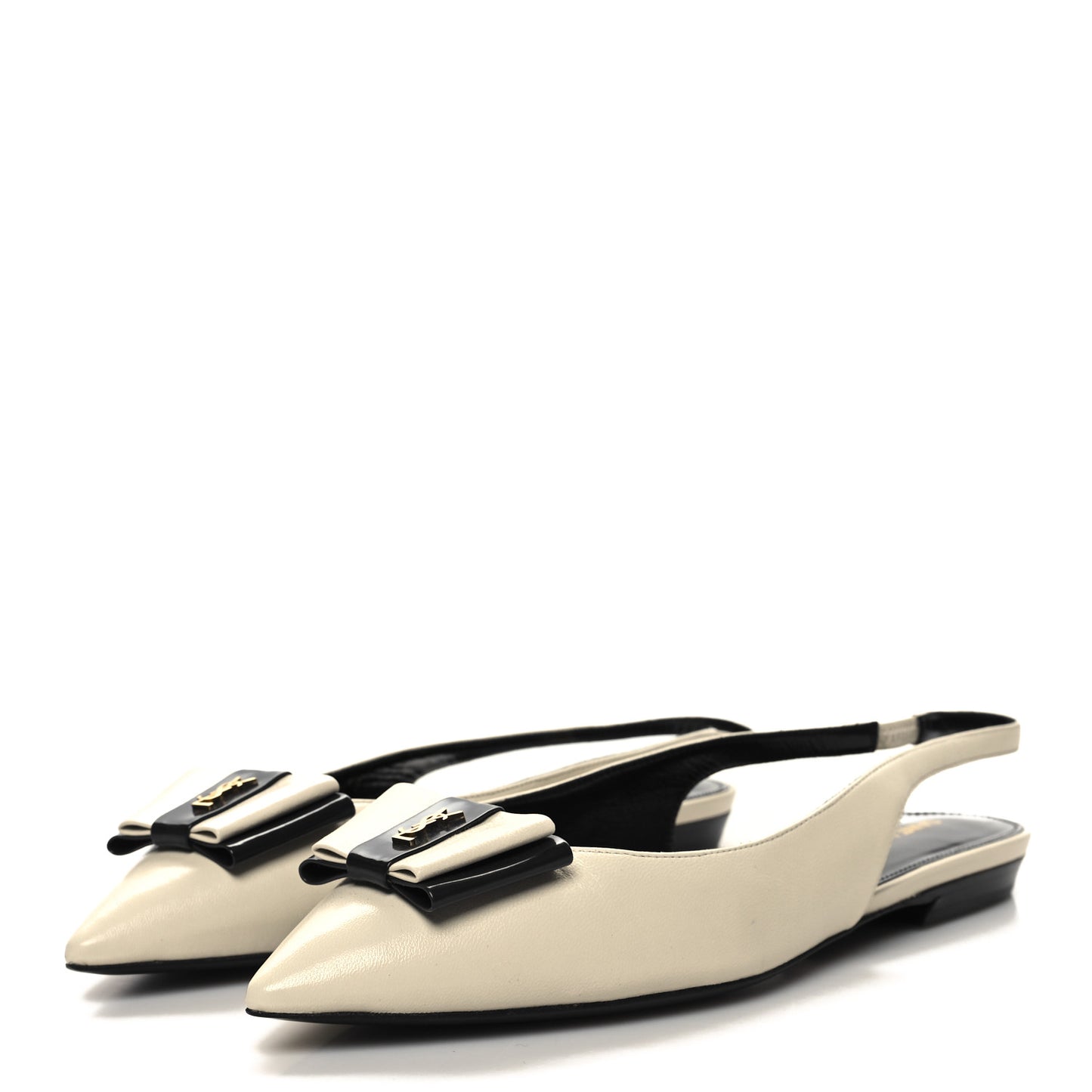 Belfagor Anais Slingback Flats 37 Navy Pearl