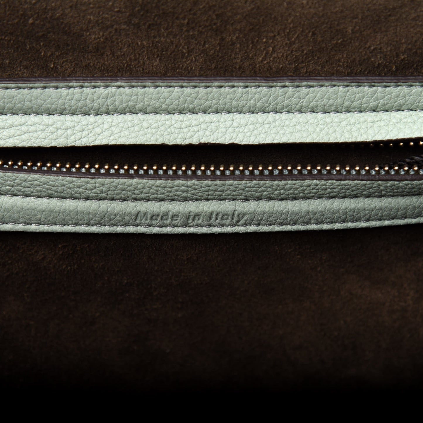 Baby Grained Calfskin Medium Phantom Luggage Jade