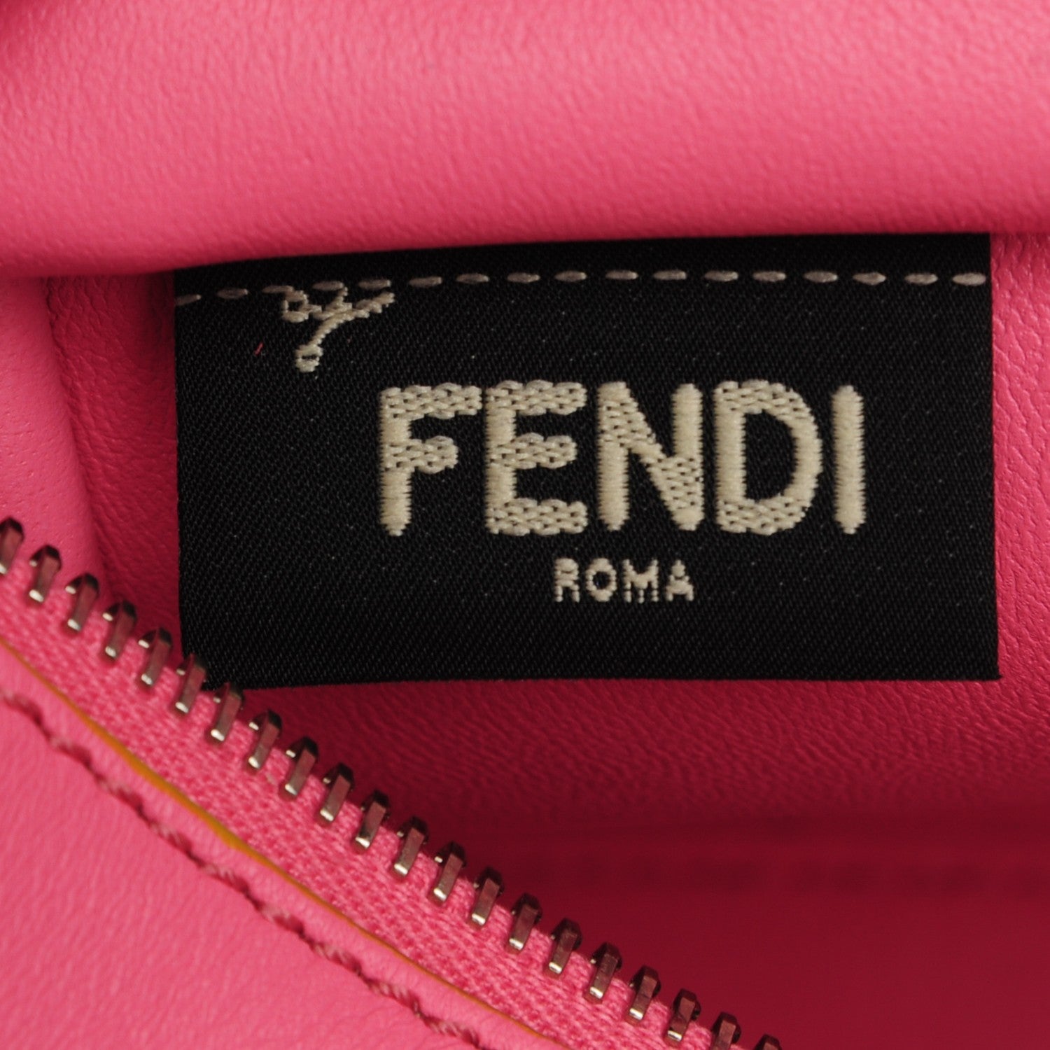 Fendi Vitello Dolce Mini 3jours Tote Pink 6 of 9