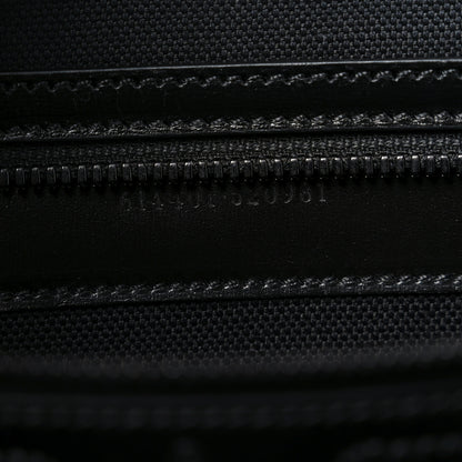 Gucci Boarded Plutone Calfskin Large Horsebit 1955 Duffle Bag Black 6 of 9