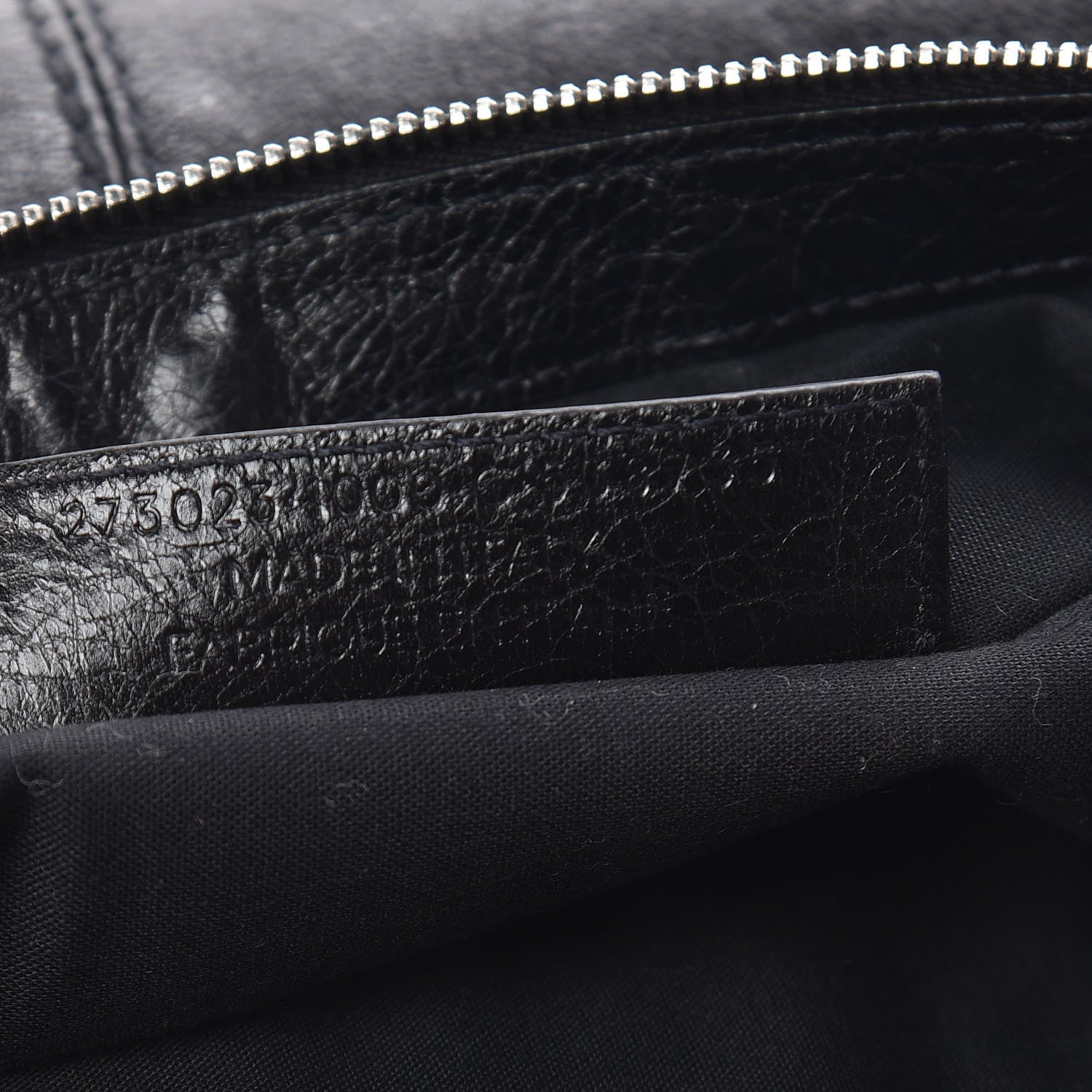 Balenciaga Agneau Arena Classic Hardware Large Clip Black 7 of 8