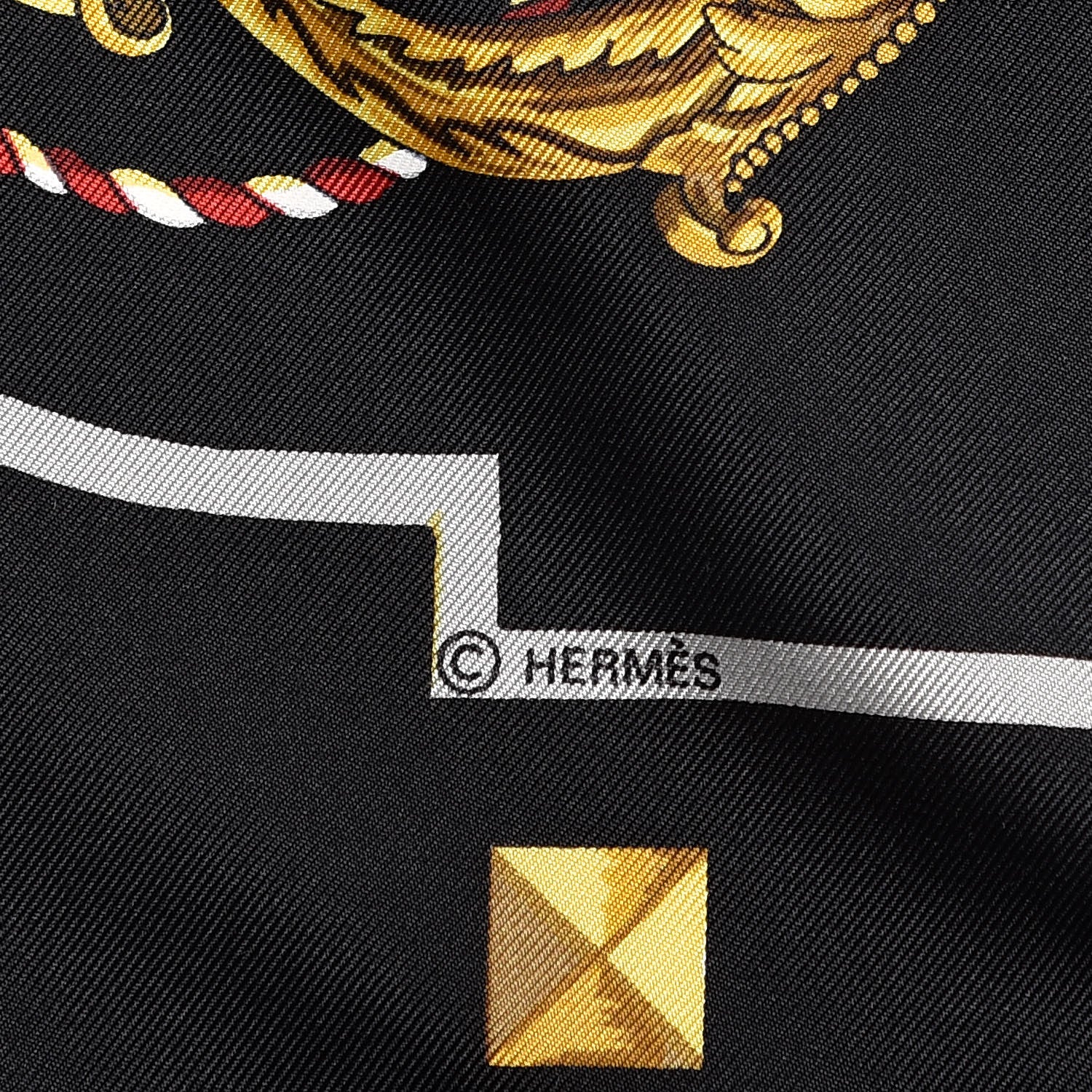 Hermes Silk Keys Les Cles Scarf 90 5 of 6