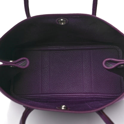 Hermes Toile Militaire Negonda Garden Party 30 TPM Cassis 5 of 10