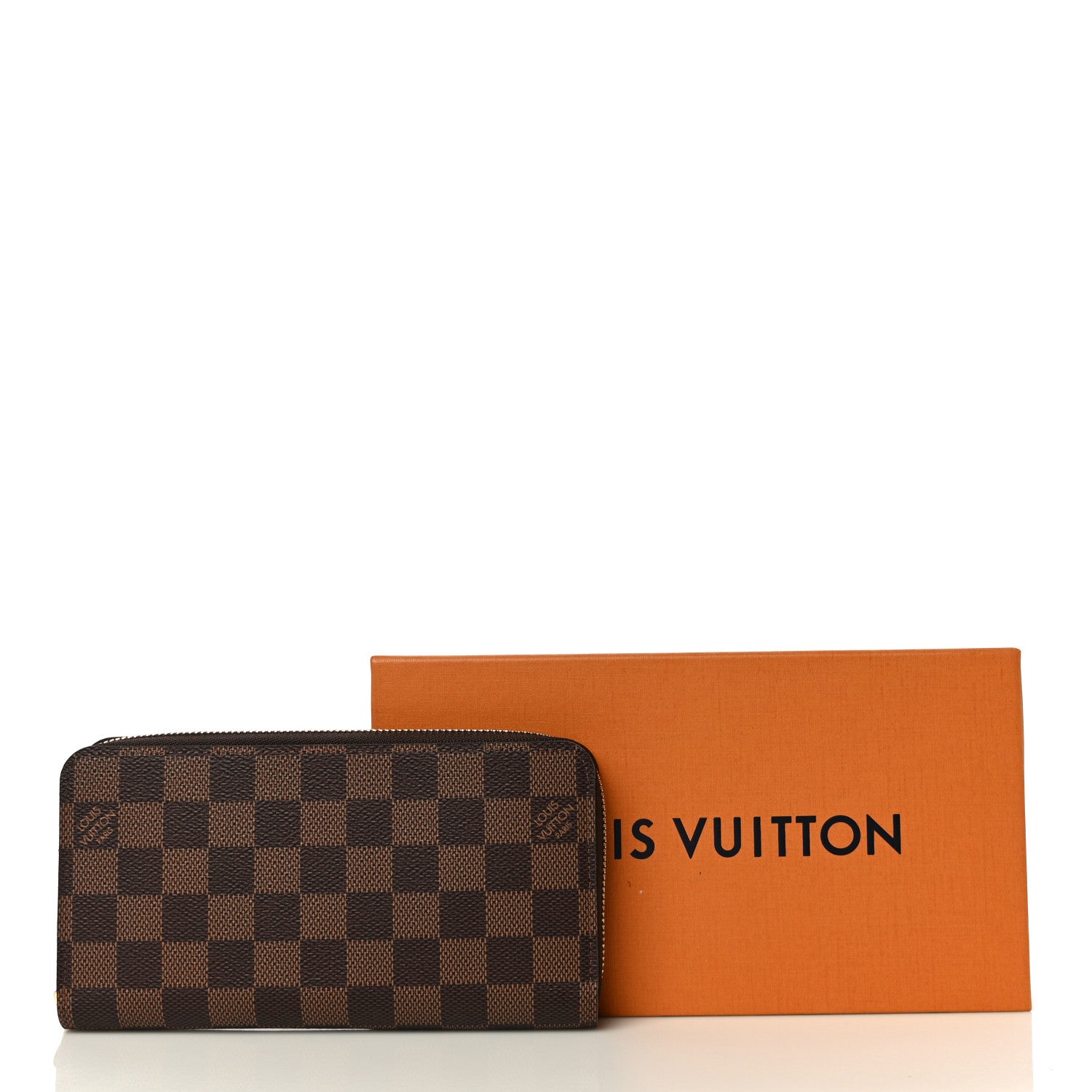 Louis Vuitton Damier Ebene Zippy Wallet 10 of 10