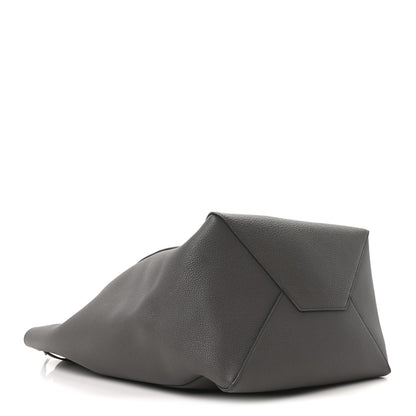 Celine Soft Grained Calfskin Medium Belt Cabas Medium Grey 4 of 10