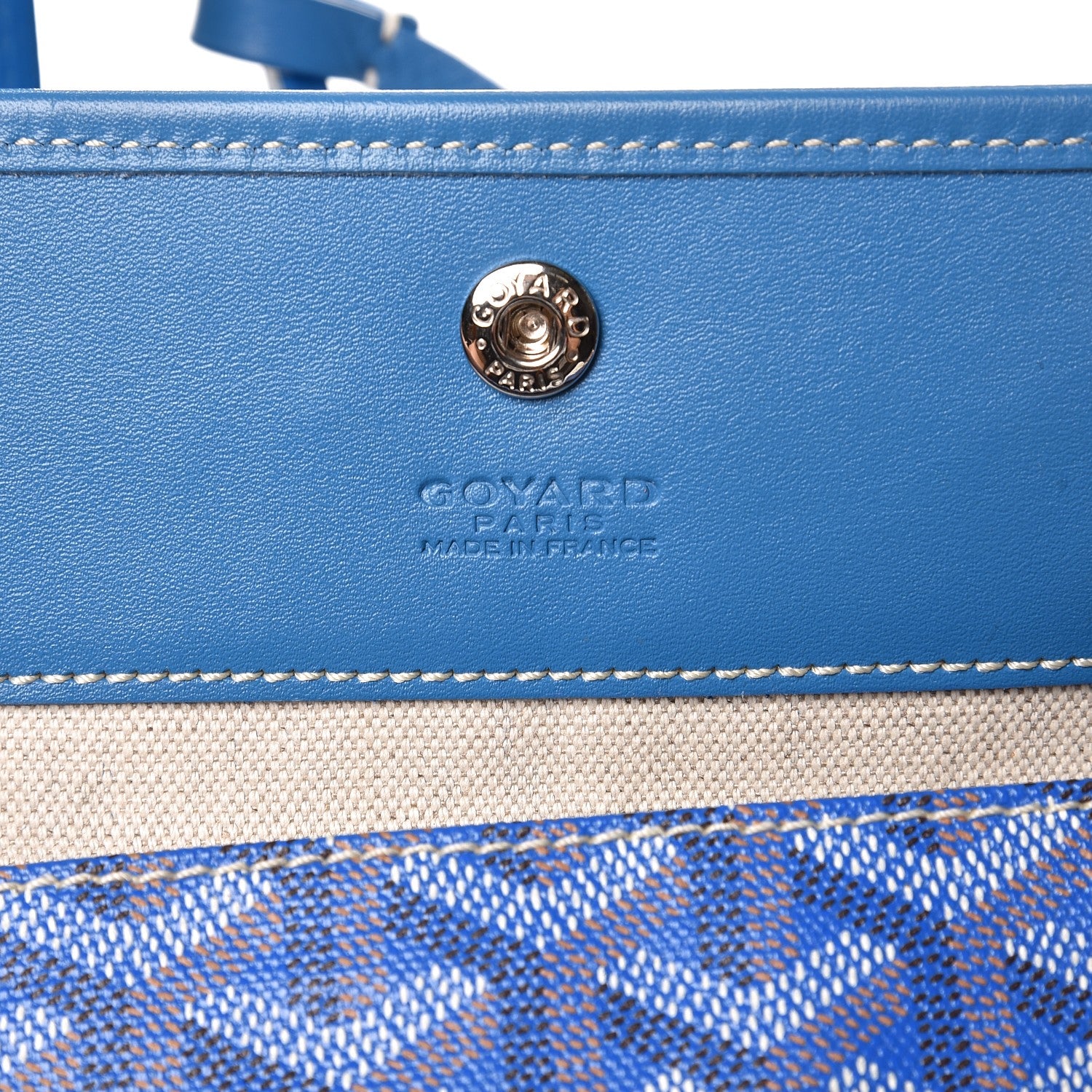 Goyard Goyardine Saint Louis PM Sky Blue 8 of 8