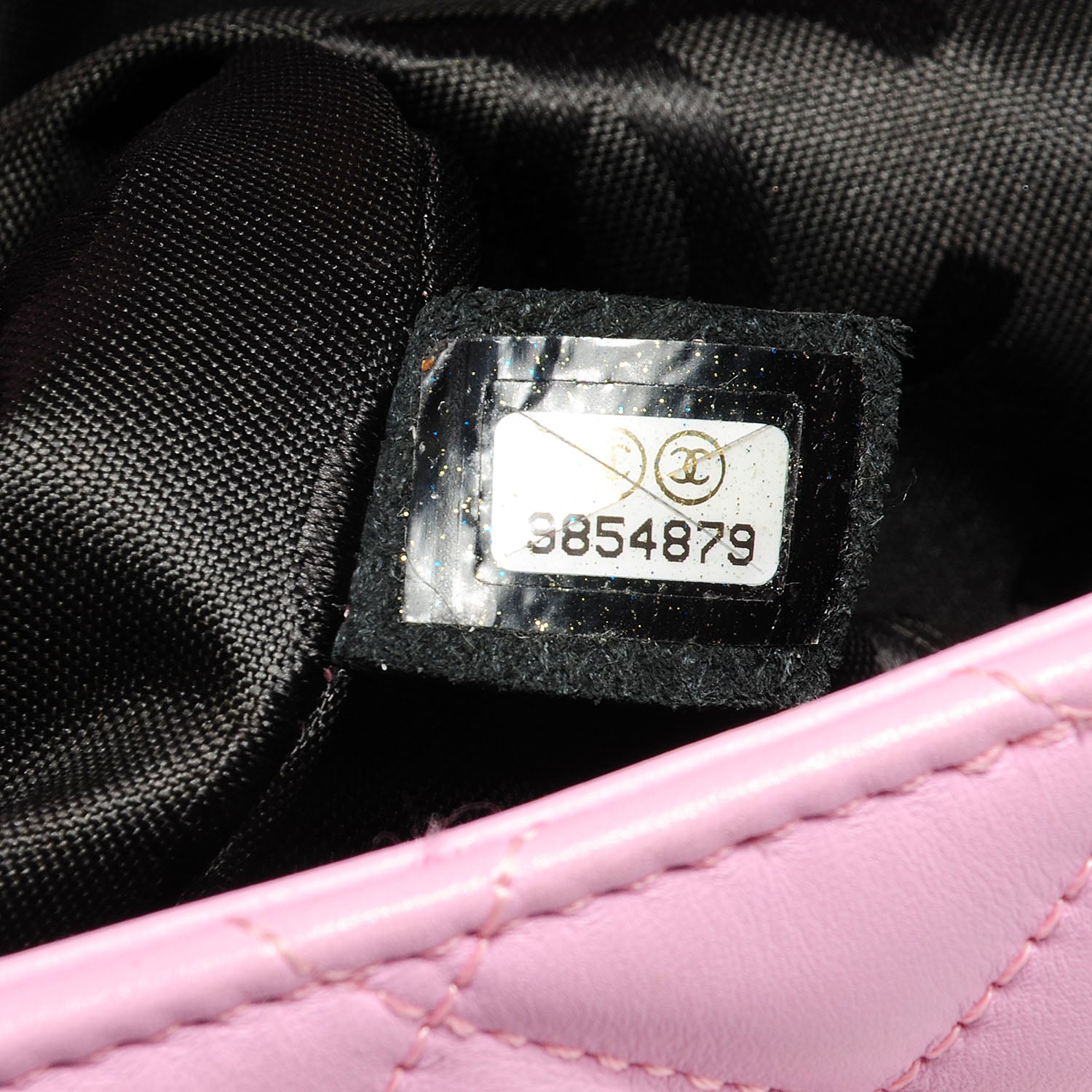 Chanel Calfskin Quilted Large Cambon Flap Pink Black 4 of 12