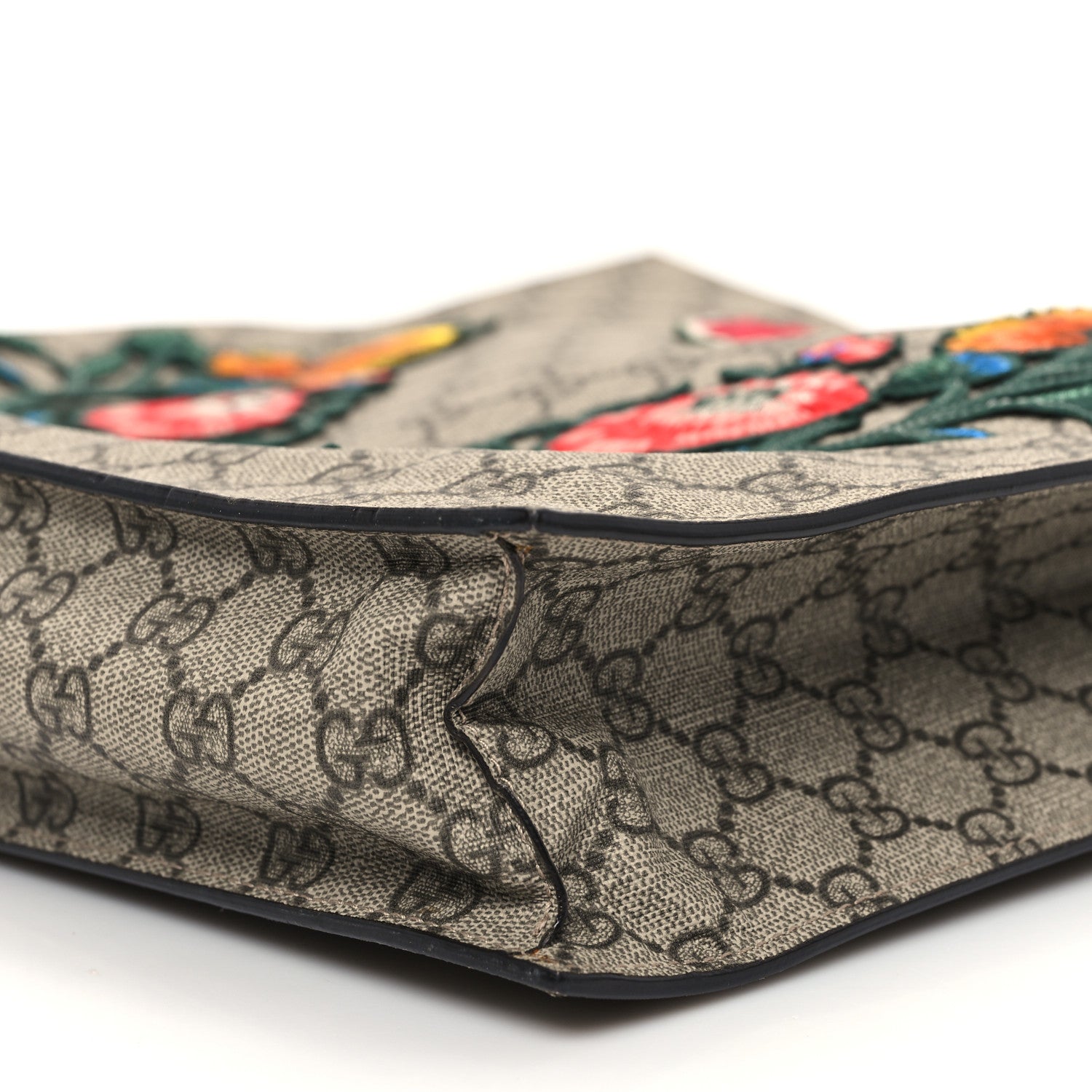 Gucci Soft GG Supreme Monogram Embroidered Vertical Tote 10 of 10