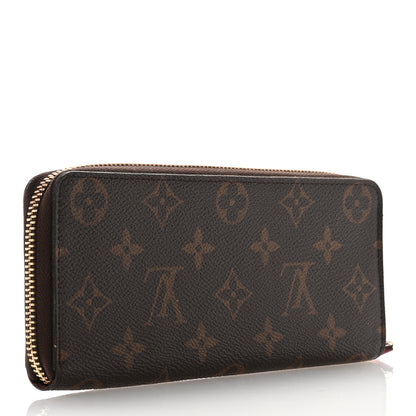 Louis Vuitton Monogram Clemence Wallet Fuchsia 3 of 7