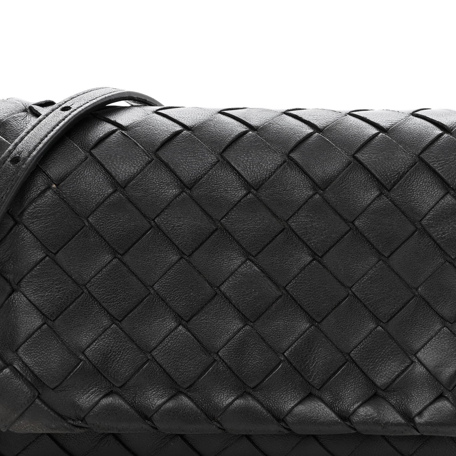 Bottega Veneta Nappa Intrecciato Mini Crossbody Bag Black 13 of 24