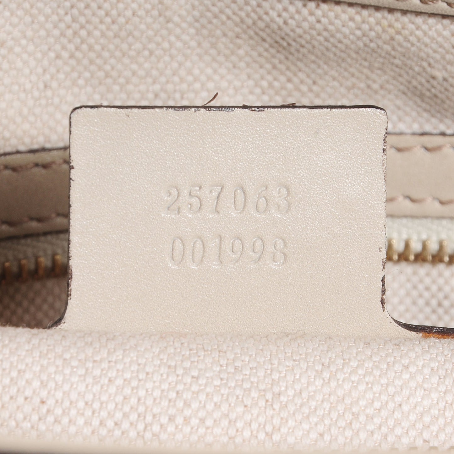 Monogram Medium Mayfair Tote Off White