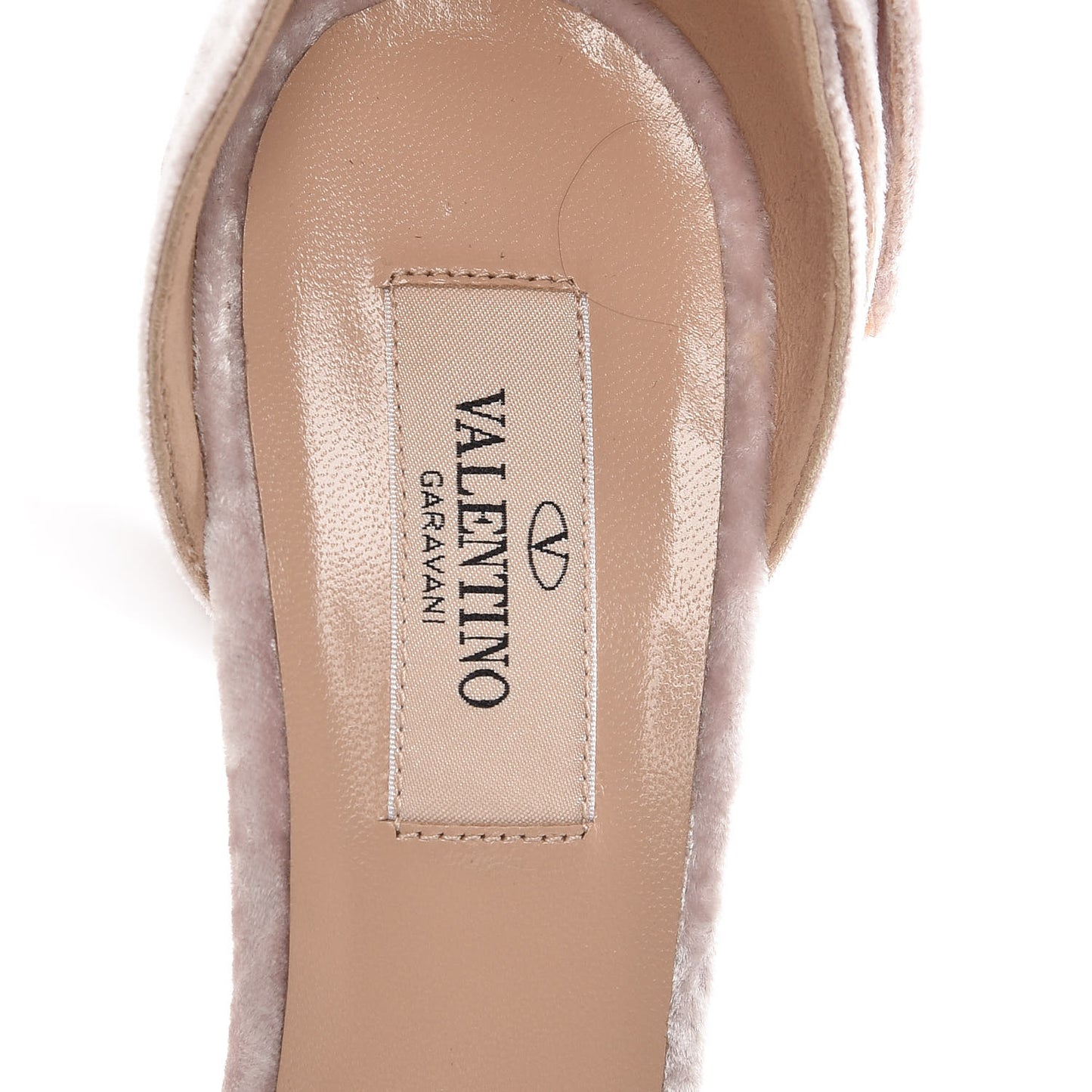 Velvet Pretty Bow Ankle Strap Sandals 38 Loto