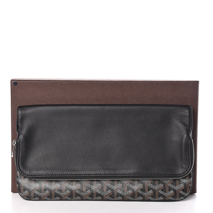 Goyard Goyardine Sainte Marie Soft Clutch Black 6 of 6