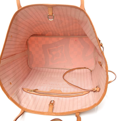 Louis Vuitton Damier Azur Tahitienne Neverfull MM 5 of 19