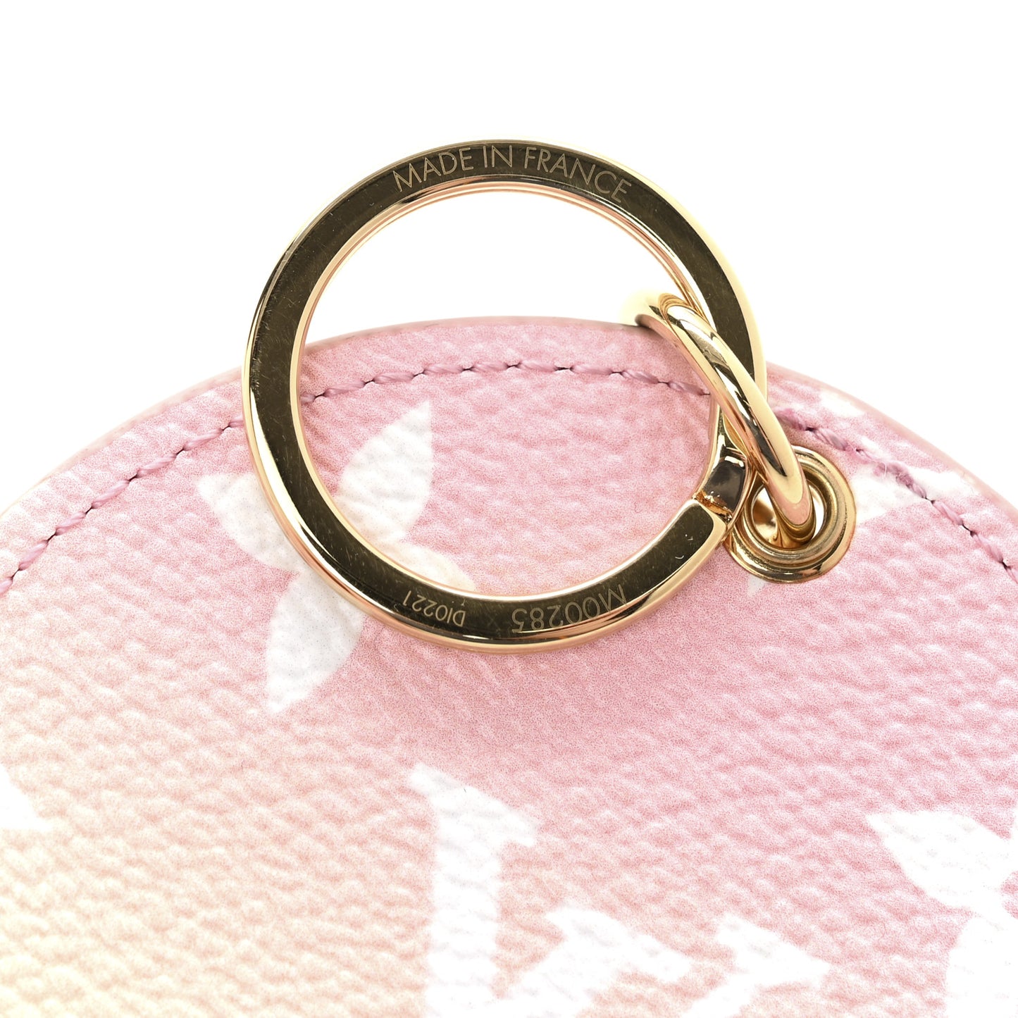 Monogram By The Pool Illustre Bag Charm Key Holder Light Pink