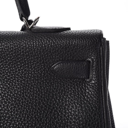 Hermes Togo Kelly Retourne 35 Black 30 of 31