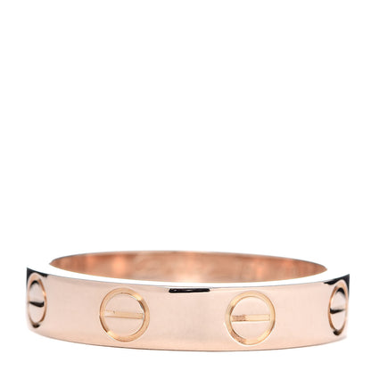 Cartier 18K Pink Gold 3.5mm LOVE Wedding Band Ring 48 4.5 3 of 4