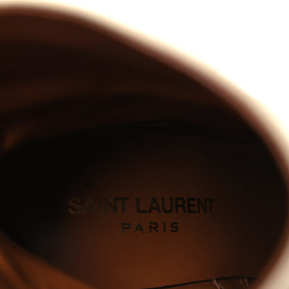 Saint Laurent Calfskin Opyum 110 Ankle Boots 35 Real Beige 9 of 13