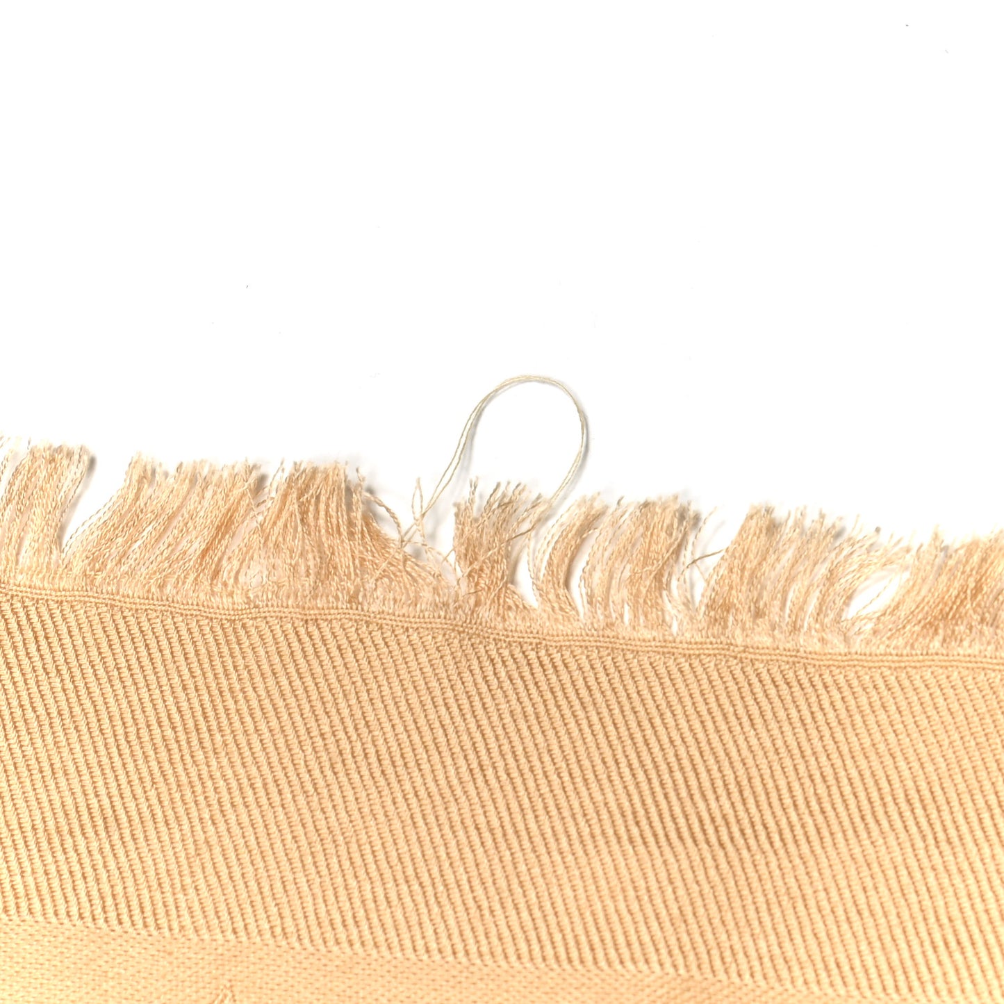 Silk Wool Monogram Shawl Dune