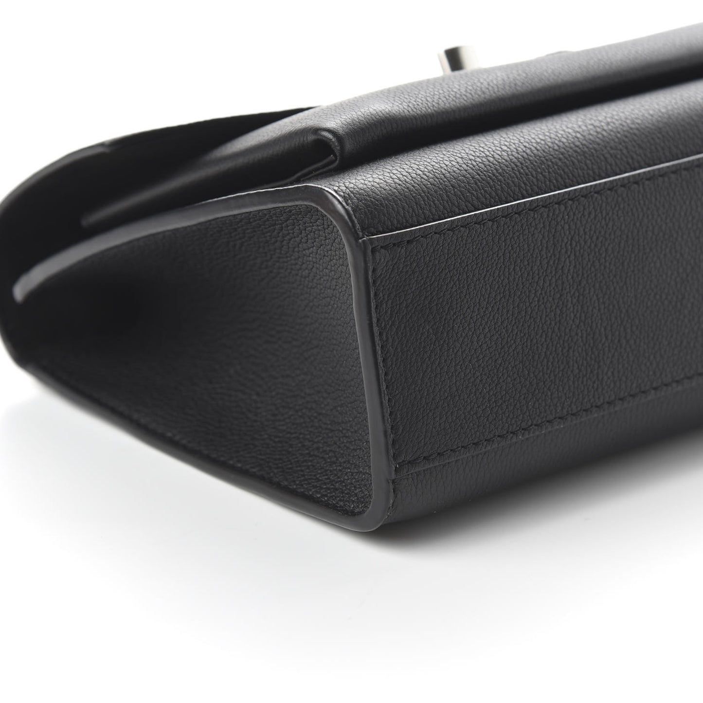 Soft Calfskin My Lockme Chain Bag BB Black