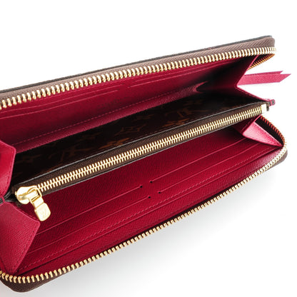 Louis Vuitton Monogram Clemence Wallet Fuchsia 5 of 6