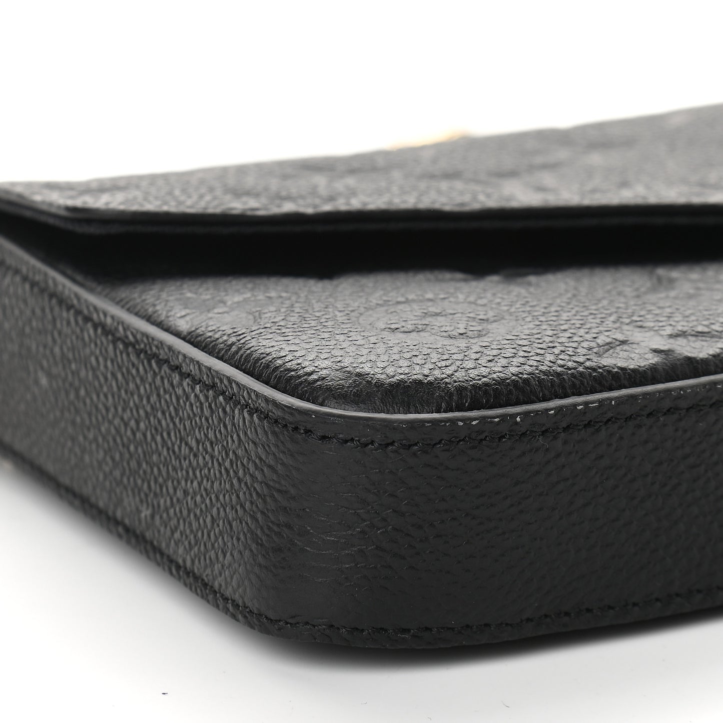 Empreinte Pochette Felicie Chain Wallet Black