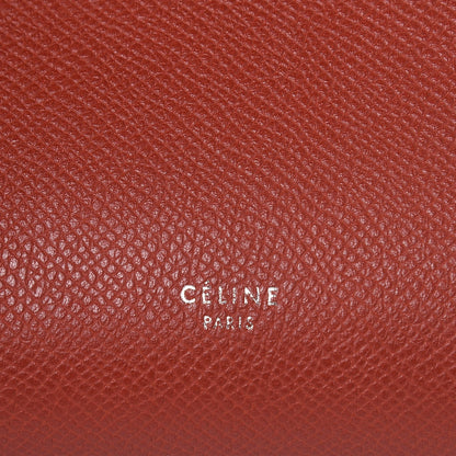 Celine Grained Calfskin Mini Belt Bag Rust 7 of 9