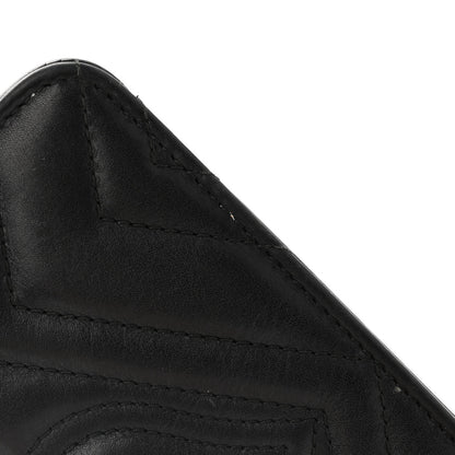 Gucci Calfskin Matelasse Mini Animal Studs GG Marmont Bag Black 11 of 15