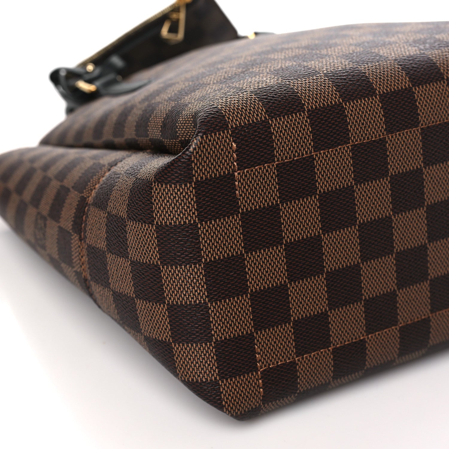 Louis Vuitton Damier Ebene Belmont PM Black 8 of 9