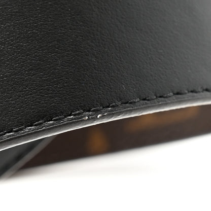 Louis Vuitton Calfskin Monogram 35mm LV Palm Springs Circle Reversible Belt 90 36 Black 7 of 8