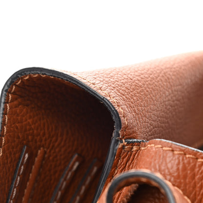 Chloe Calfskin Medium Marcie Round Crossbody Bag Tan 14 of 19