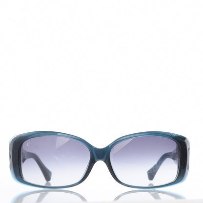 Louis Vuitton Acetate Soupcon GM Sunglasses Z0069E Blue 2 of 8
