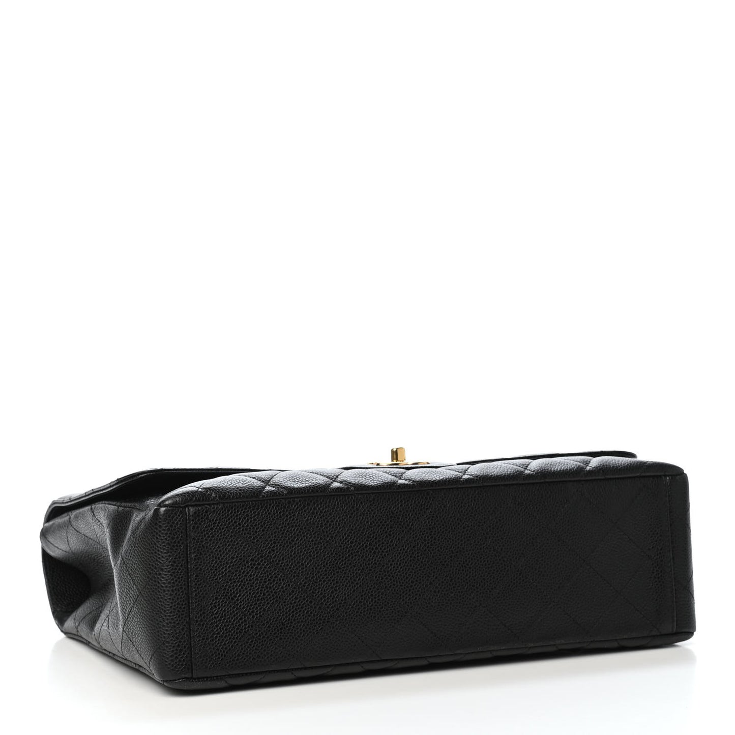 Caviar Maxi Single Flap Black