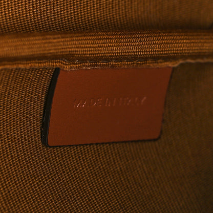 Celine Triomphe Canvas Calfskin Small Bucket Bag Tan 7 of 10