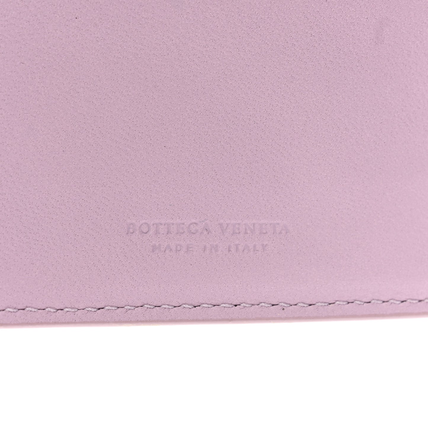 Nappa Intrecciato Continental Snap Wallet Lilac
