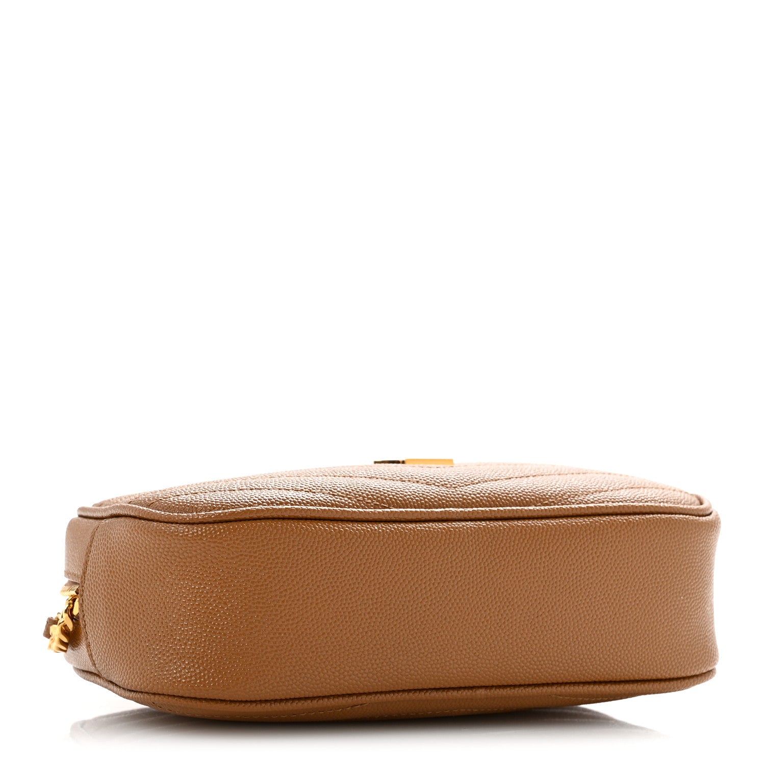 Saint Laurent Grain De Poudre Matelasse Monogram Mini Lou Camera Bag Dark Natural 4 of 12