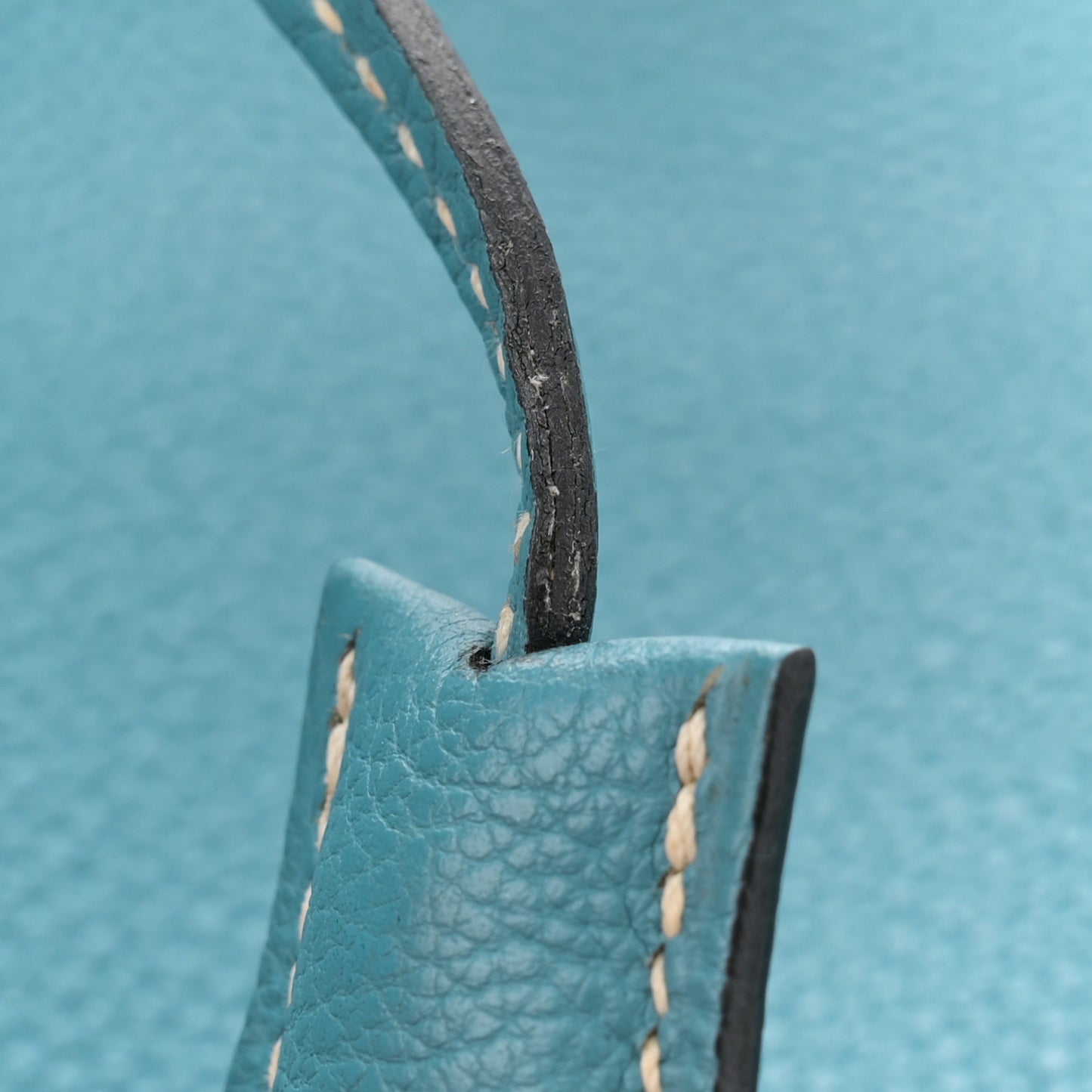 Taurillon Clemence Birkin 35 Blue Jean