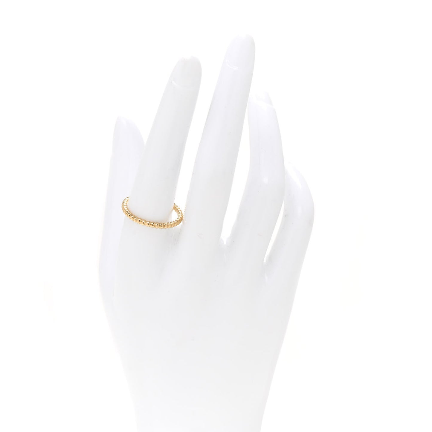 18K Yellow Gold Small Perlee Ring 60 9