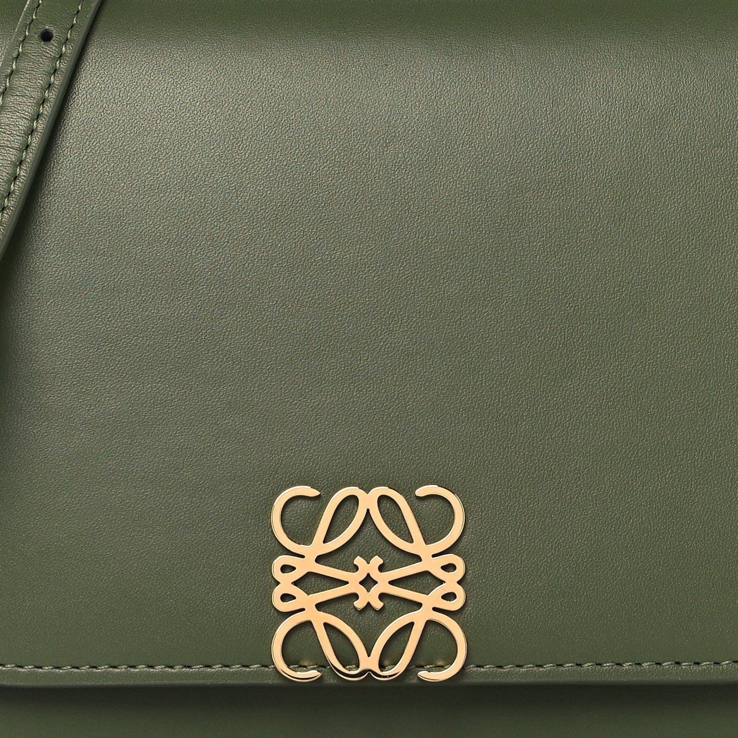 Silk Calfskin Goya Bag Avocado