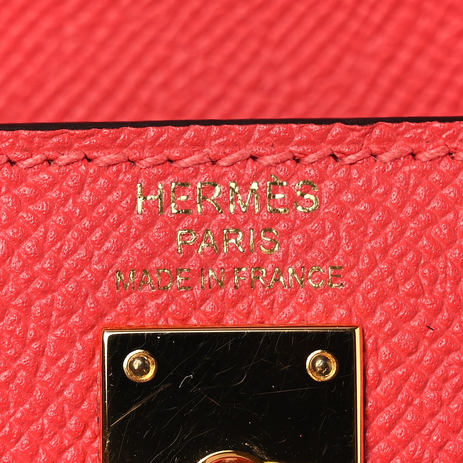 Hermes Epsom Kelly Sellier 25 Rose Jaipur Rose Jaipur 5 of 14