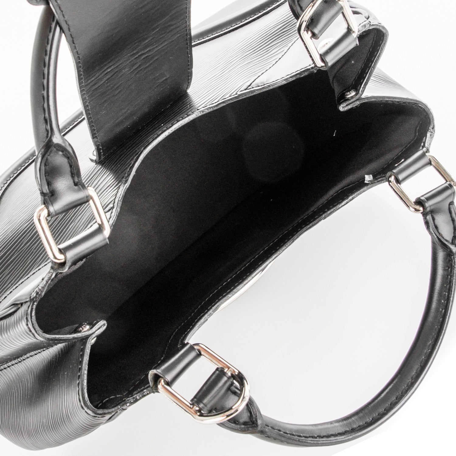 Louis Vuitton Epi Montaigne Sac Black 5 of 8