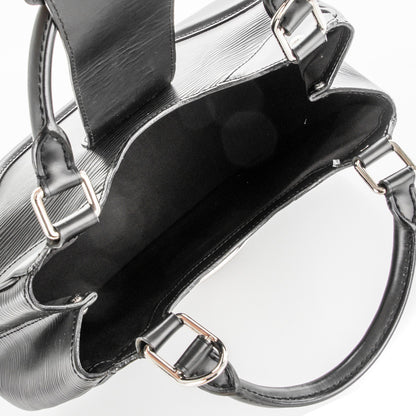 Louis Vuitton Epi Montaigne Sac Black 5 of 8