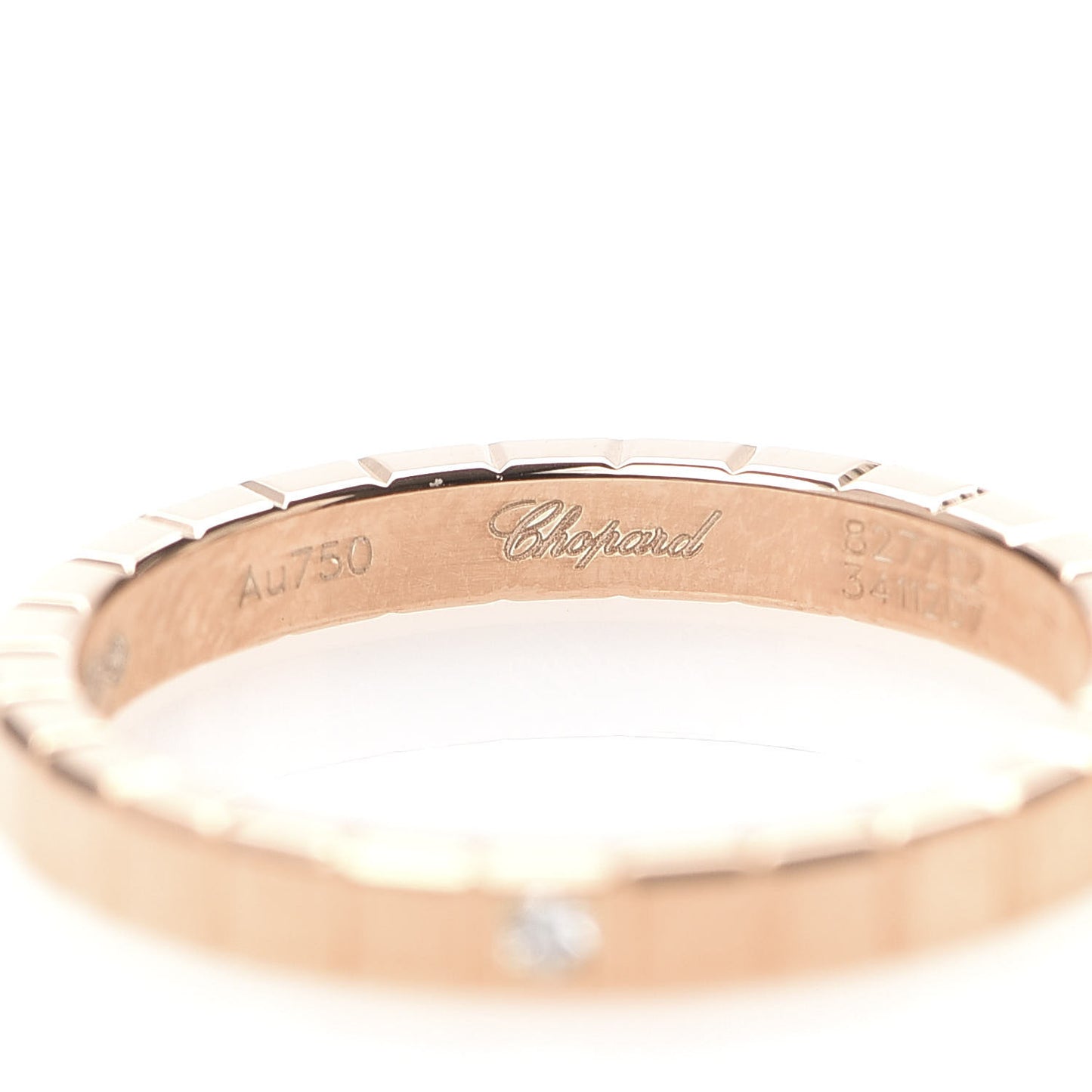 18K Yellow Gold Diamond Ice Cube Band Ring 51 5.75