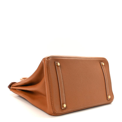Hermes Togo Birkin 35 Gold 4 of 11