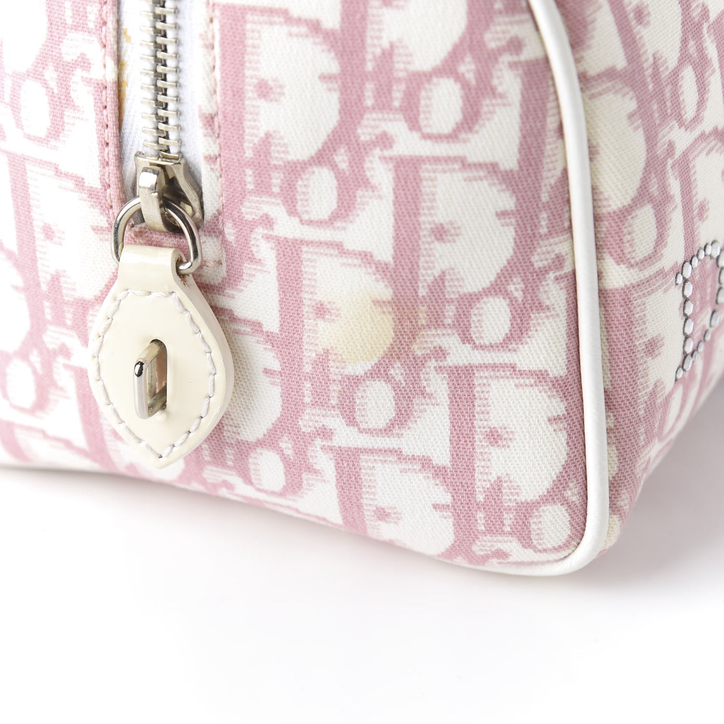 Monogram Girly Boston Pink