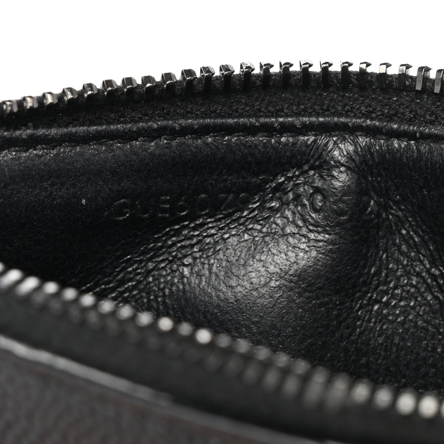 Monogram Grain de Poudre 5 Fragments Zip Pouch Card Holder Black