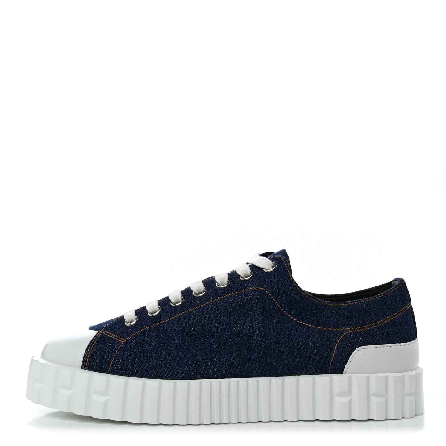 Denim Womens Cross Sneakers 37 Bleu