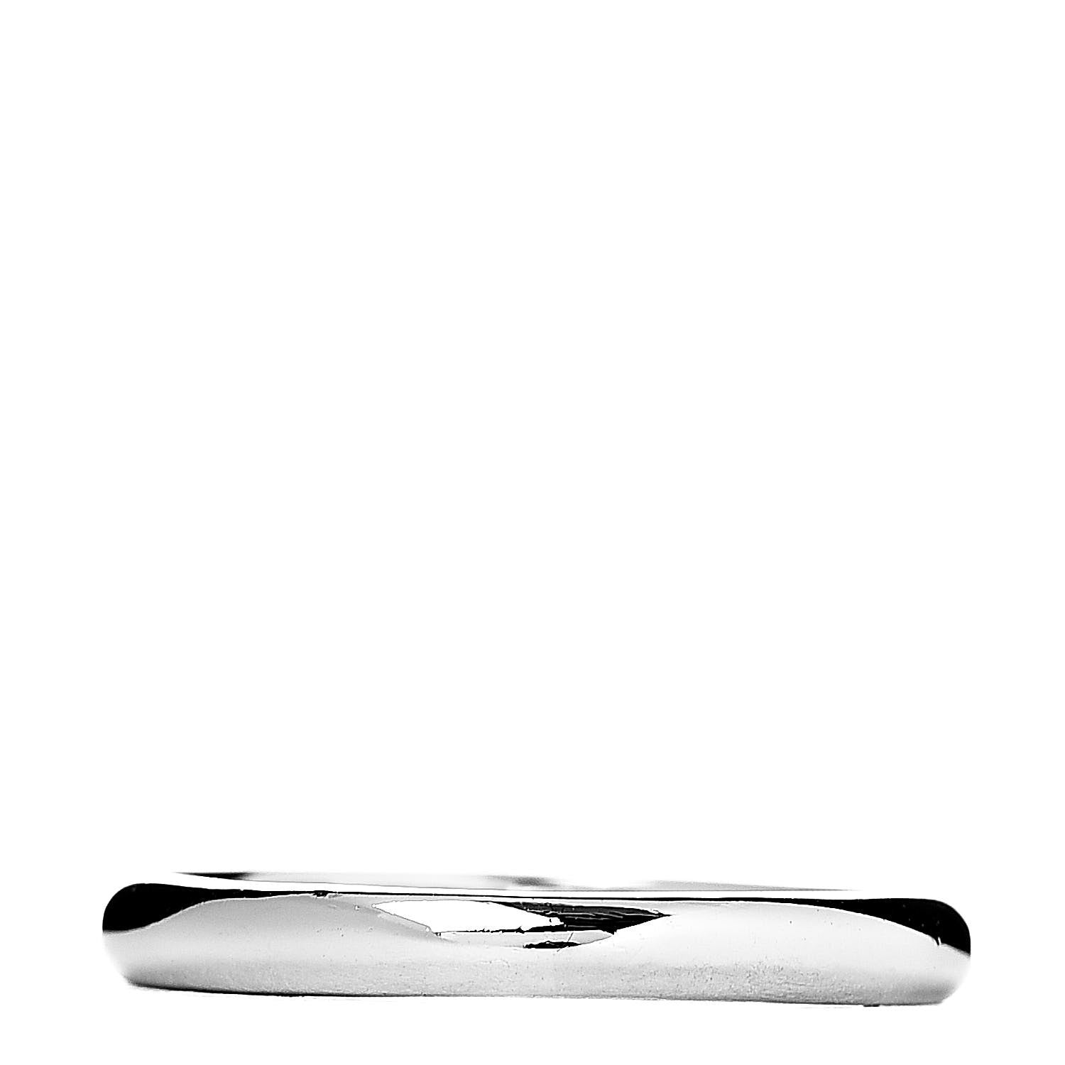 Cartier Platinum 3 Diamond 2.6mm 1895 Wedding Band Ring 50 5.25 3 of 4